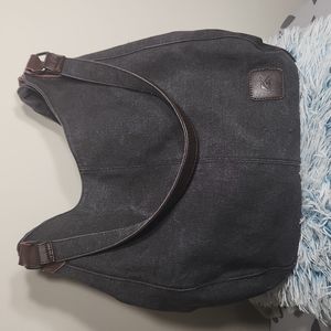 Women Black Canvas Bag